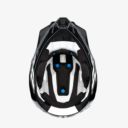 Kask 100% trajecta rower bk/wh XL