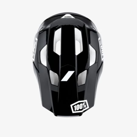 Kask 100% trajecta rower bk/wh XL