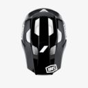 Kask 100% trajecta rower bk/wh XL