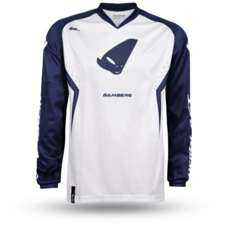 Koszulka bamberg jersey UFO biały/niebieski XL