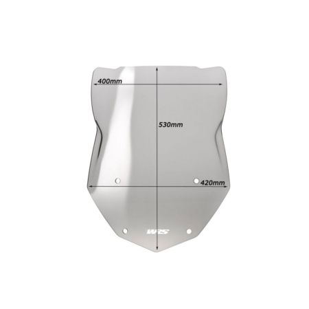 Szyba motocyklowa WRS TOURING BMW R1250GS smoke