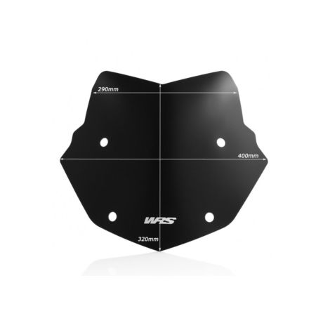 Szyba motocyklowa WRS ENDURO BMW R1250GS black