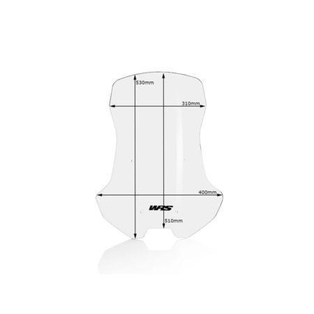 Szyba WRS INTERMEDIO HONDA X-ADV 750 clear