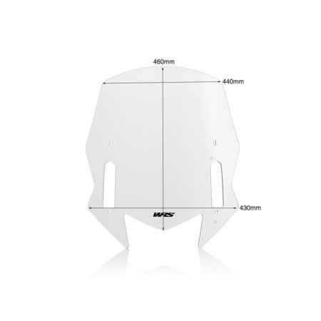 Szyba motocyklowa WRS YAMAHA TMAX 530/560 clear