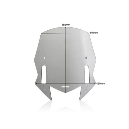 Szyba motocyklowa WRS YAMAHA TMAX 530/560 smoke