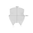 Szyba motocyklowa WRS SPORT BMW R1250RS clear