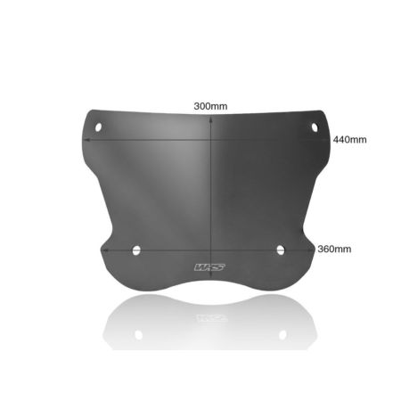 Szyba motocyklowa WRS SPORT HONDA SH350 dark smoke