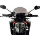 Szyba motocyklowa WRS SPORT KTM DUKE790 dark smoke