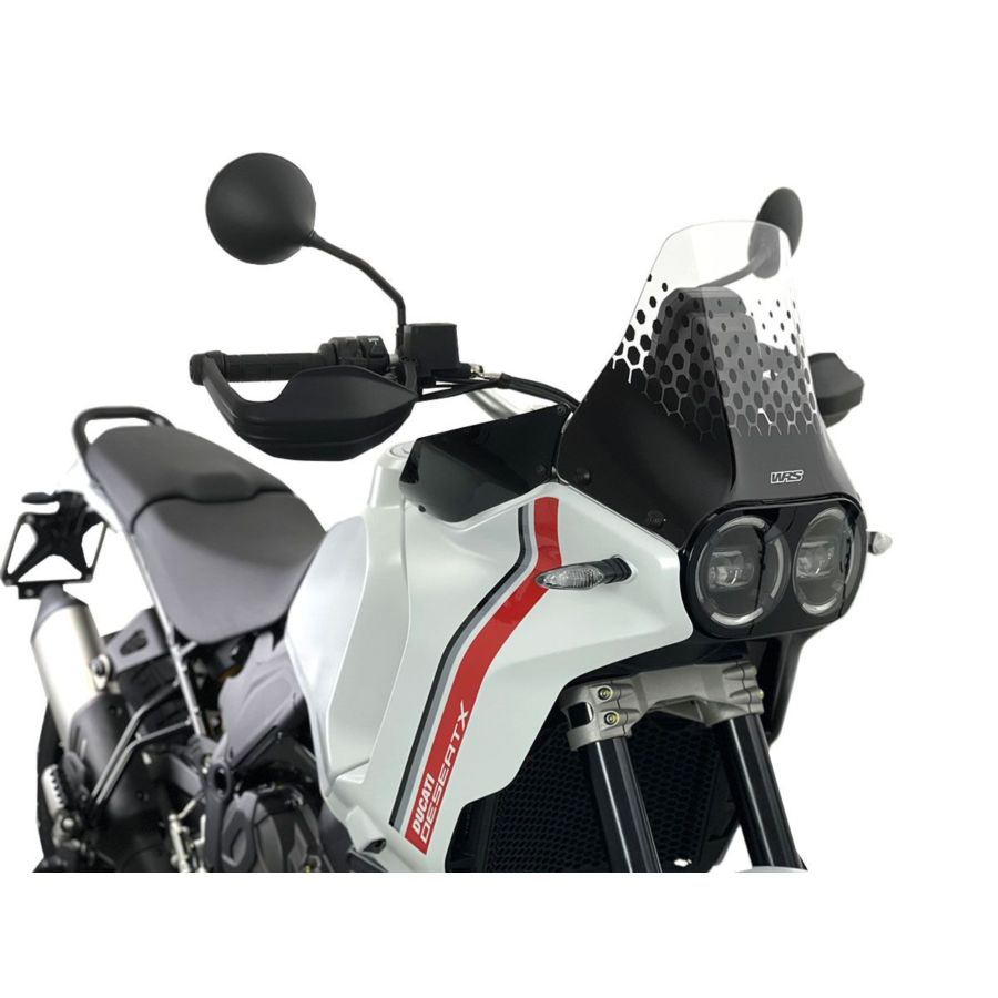 Szyba motocyklowa WRS ENDURO DUCATI DESERTX clear