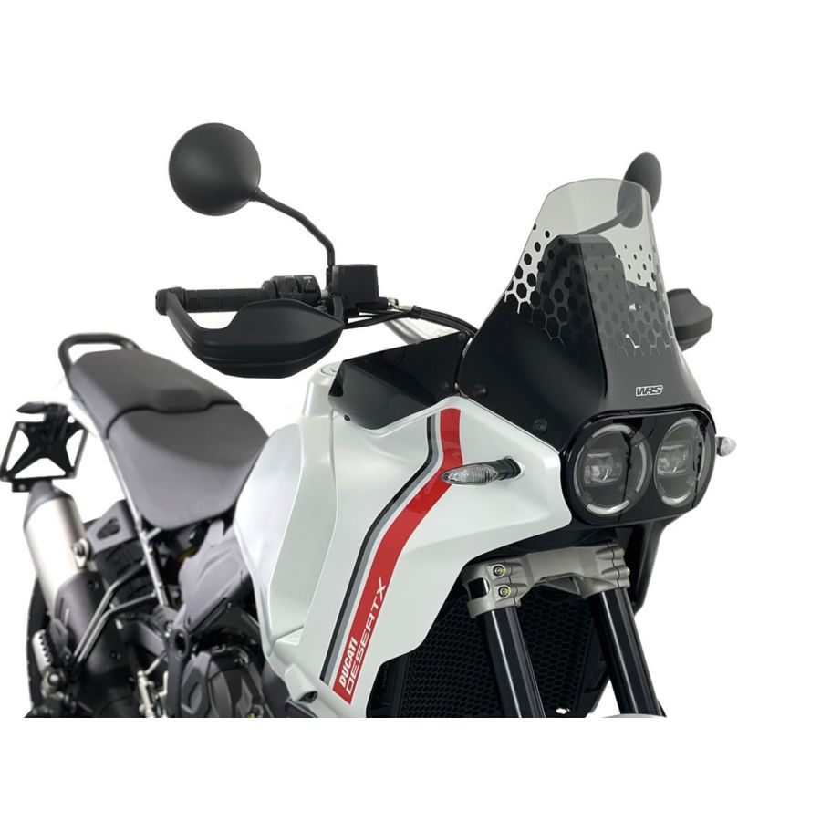 Szyba motocyklowa WRS ENDURO DUCATI DESERTX smoke