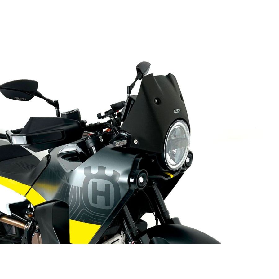Szyba WRS ENDURO HUSQVARNA NORDEN black matt
