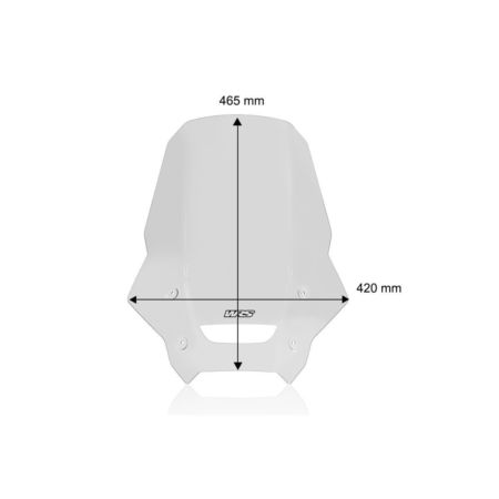 Szyba WRS CAPONORD HONDA NX 500/400 clear