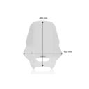 Szyba WRS CAPONORD HONDA NX 500/400 clear