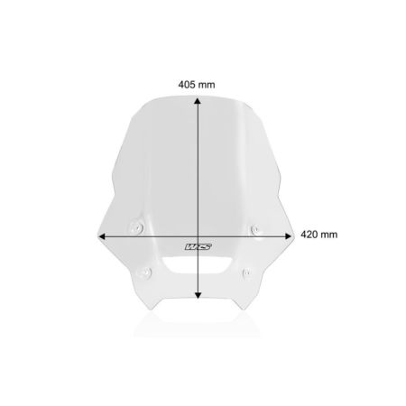 Szyba WRS TOURING HONDA NX 500/400 clear