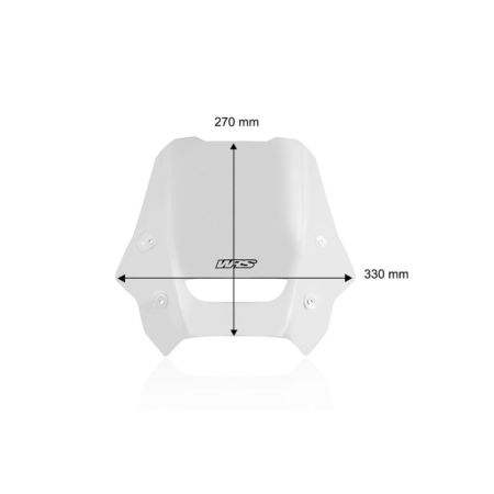 Szyba motocyklowa WRS SPORT HONDA NX 500/400 clear