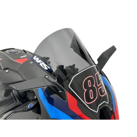 Szyba motocyklowa WRS RACE BMW M1000RR dark smoke