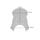 Szyba WRS CAPONORD ROYAL ENFIELD 450 smoke