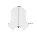 Szyba motocyklowa WRS CAPONORD CFMOTO 450 clear