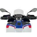 Deflektory boczne WRS TANK BMW R1300GS black matt