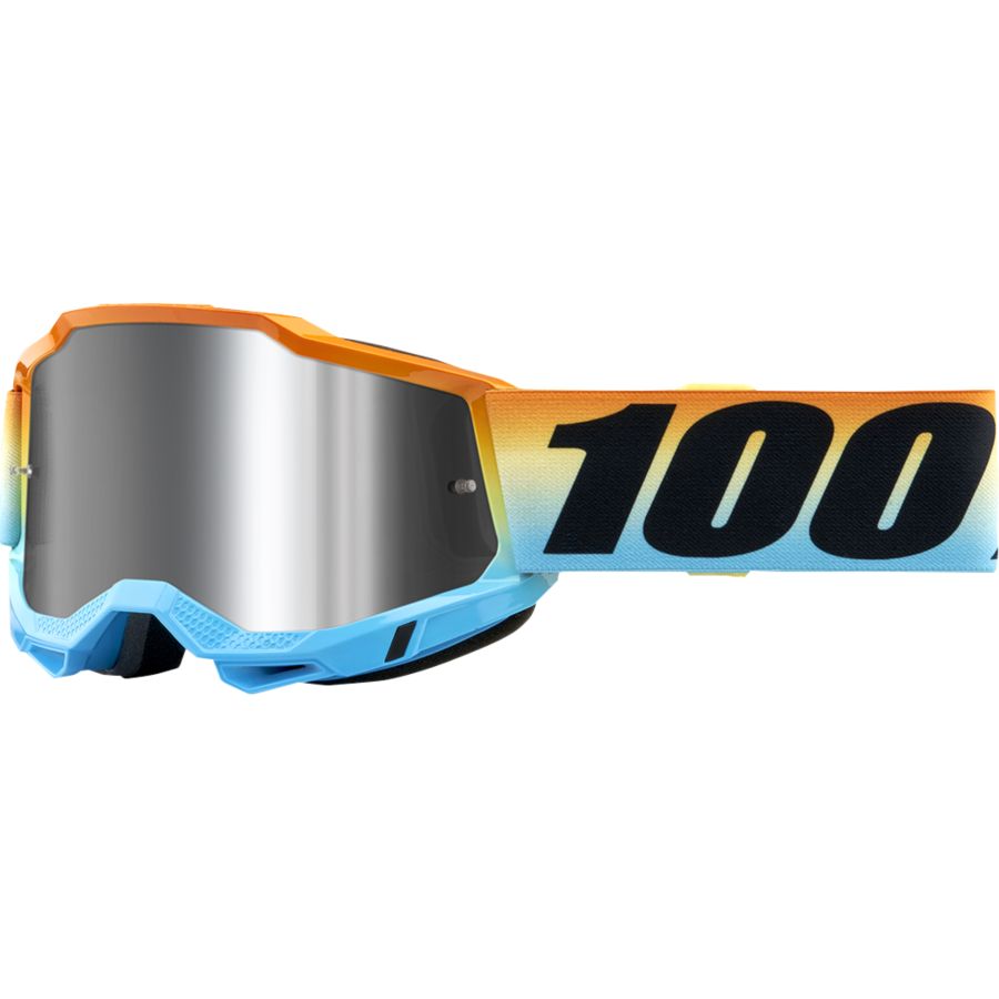 Gogle 100% accuri 2 sunset silver mirror