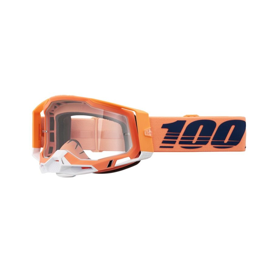 Gogle 100% racecraft 2 coral clear Gogle 100% racecraft 2 coral clear