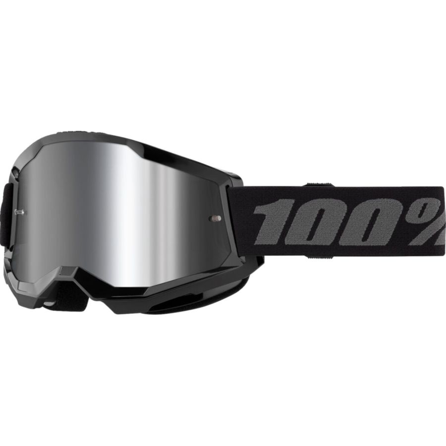 Gogle 100% STRATA 2 black mr sl Gogle 100% STRATA 2 black mr sl