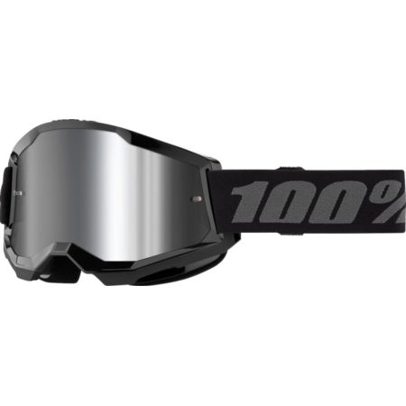 Gogle 100% STRATA 2 black mr sl