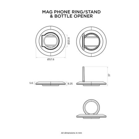QUAD LOCK P Uchwyt / Podstawka / Otwieracz