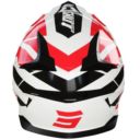 Kask SHOT pulse revenge wh/rd/blk glossy L