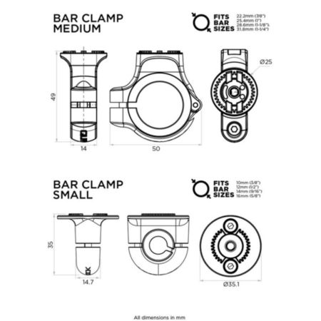 QUAD LOCK uchwyt 360 small