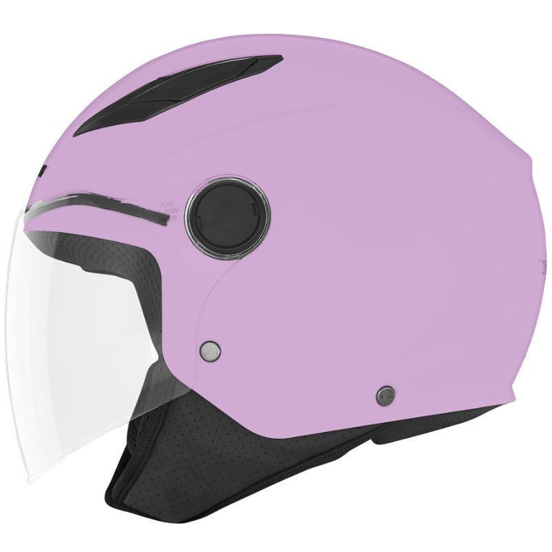 Kask otwarty NOX jet N710 dziecięcy różowy M