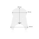 Szyba WRS CAPONORD ROYAL ENFIELD 450 clear