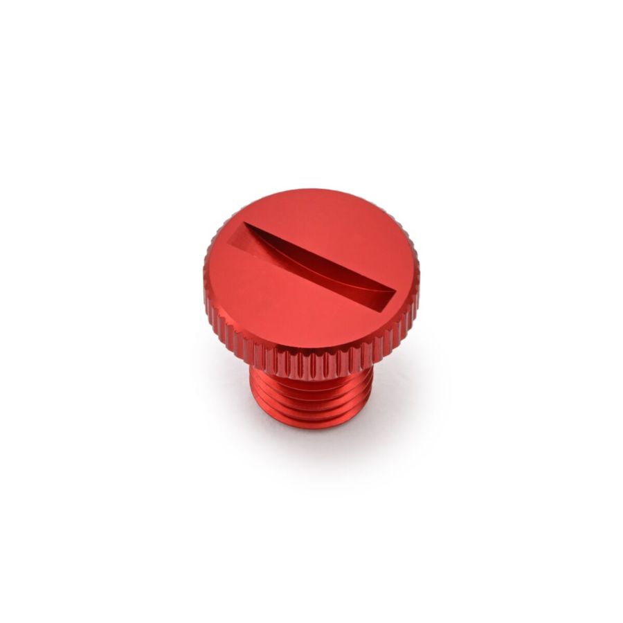 Zaślepka lusterka lewa DAYTONA red