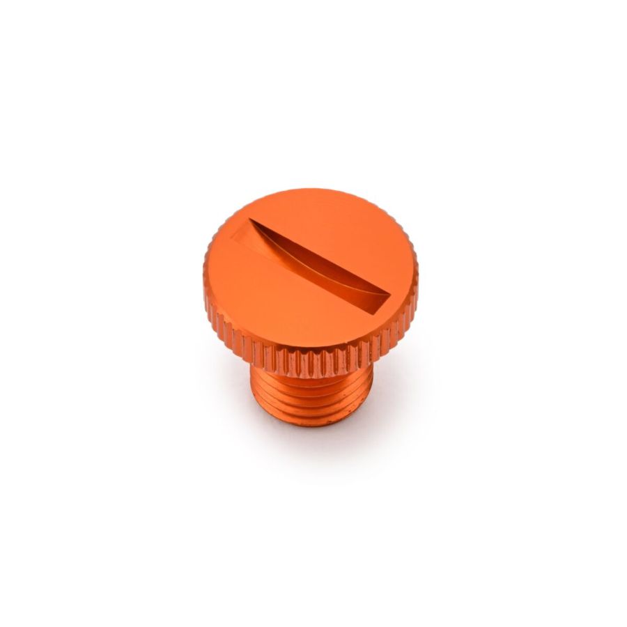 Zaślepka lusterka prawa DAYTONA orange