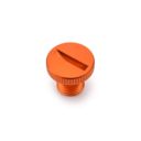 Zaślepka lusterka prawa DAYTONA orange