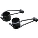 Uchwyty reflektora DAYTONA 41 mm black