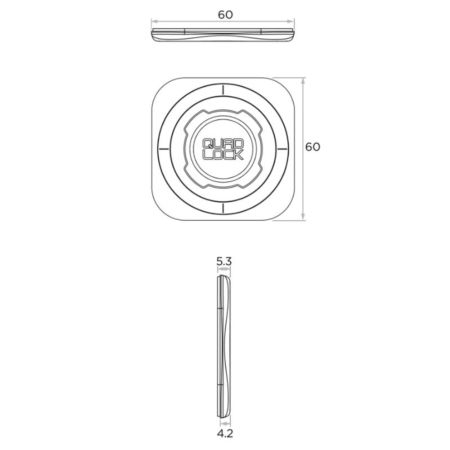 QUAD LOCK mag uniwersalny adapter telefonu