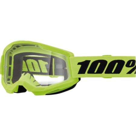 Gogle 100% STRATA 2 JR neon yl clr