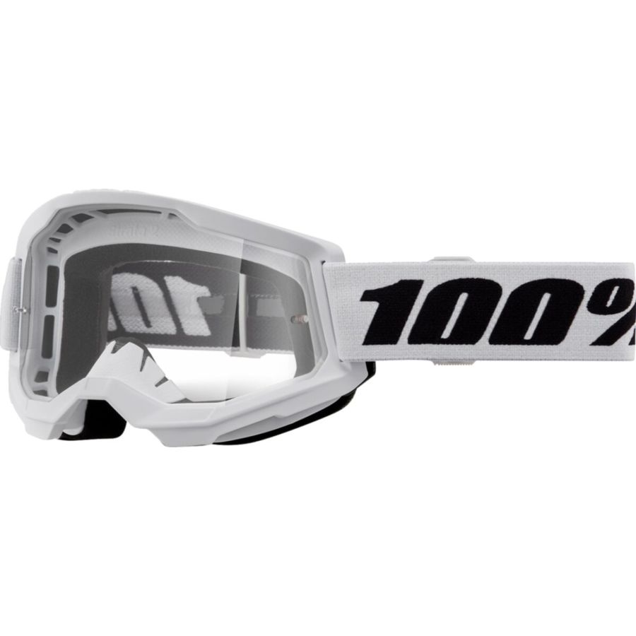 Gogle 100% STRATA 2 JR white clr