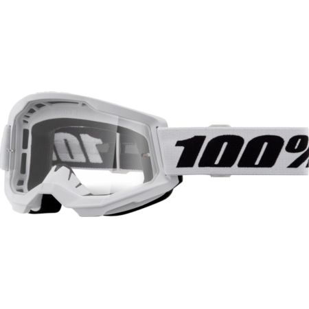Gogle 100% STRATA 2 JR white clr