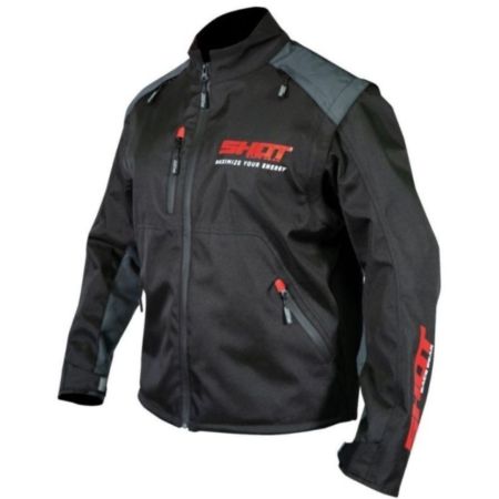 Kurtka SHOT CONTACT BLACK RED S