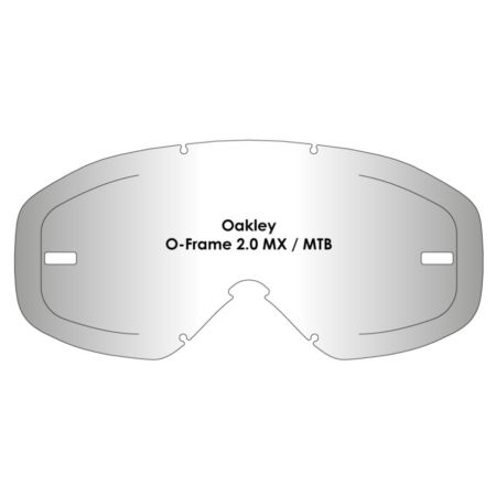 Szybka AIRSCREEN OAKLEY OFrame 2.0 MX/mtb clear