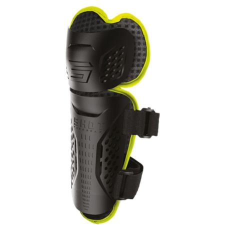 Ochraniacze Kolan Shot Optimal Kid 2.0 Black Fluo