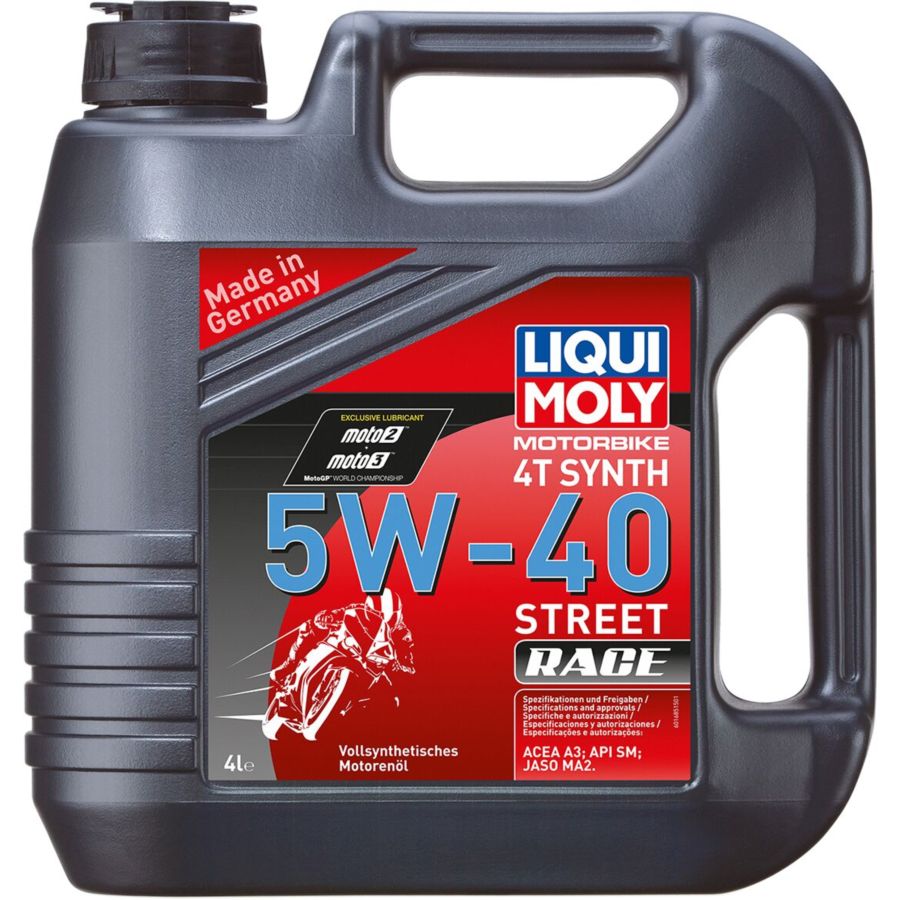Olej silnikowy 4T 5w40 syntetyczny LIQUI MOLY 4l