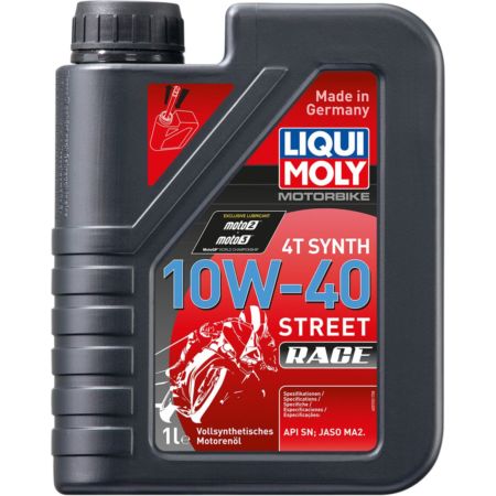 Olej silnikowy 4T syn 10w40 street race LIQUI MOLY