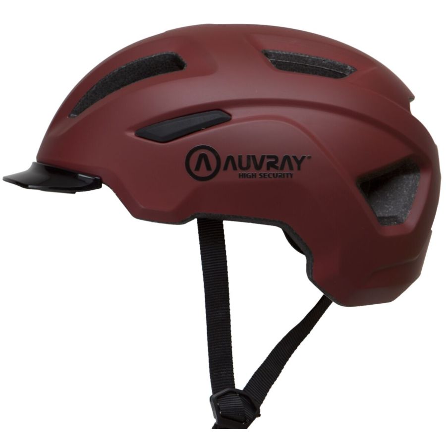 Kask rowerowy AUVRAY REFLEX RED M