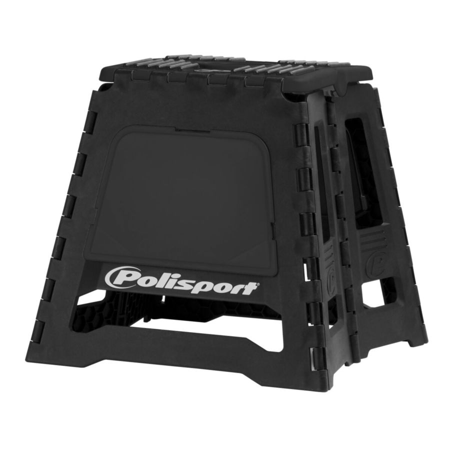 Stojak pod motocykl POLISPORT 250kg czarny