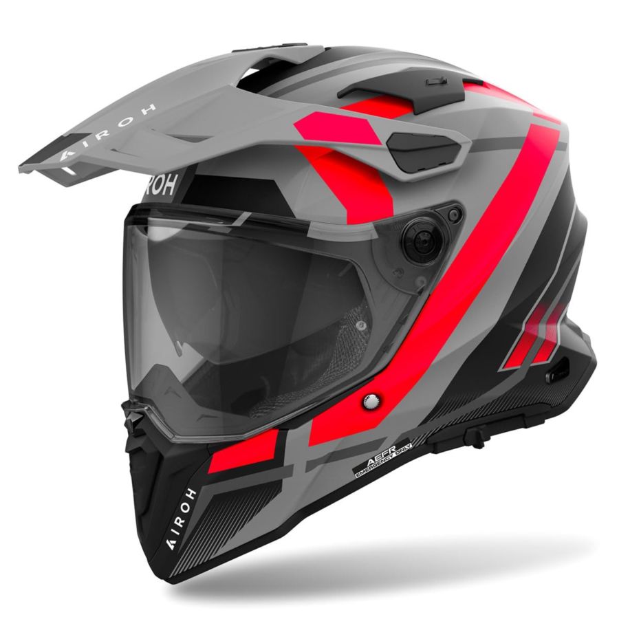 Kask AIROH COMMANDER 2 Mavick ORANGE MATT XS