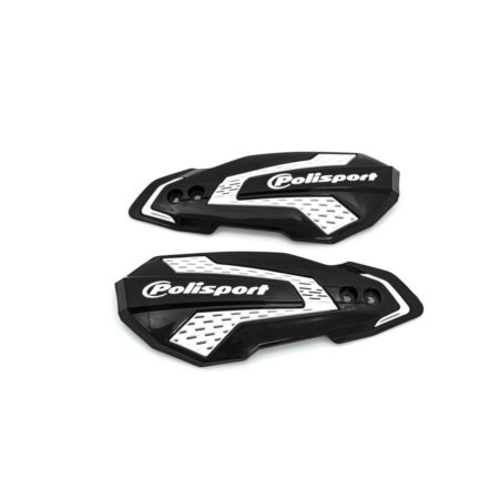 Owiewki handbarów POLISPORT MX FLOW black/white