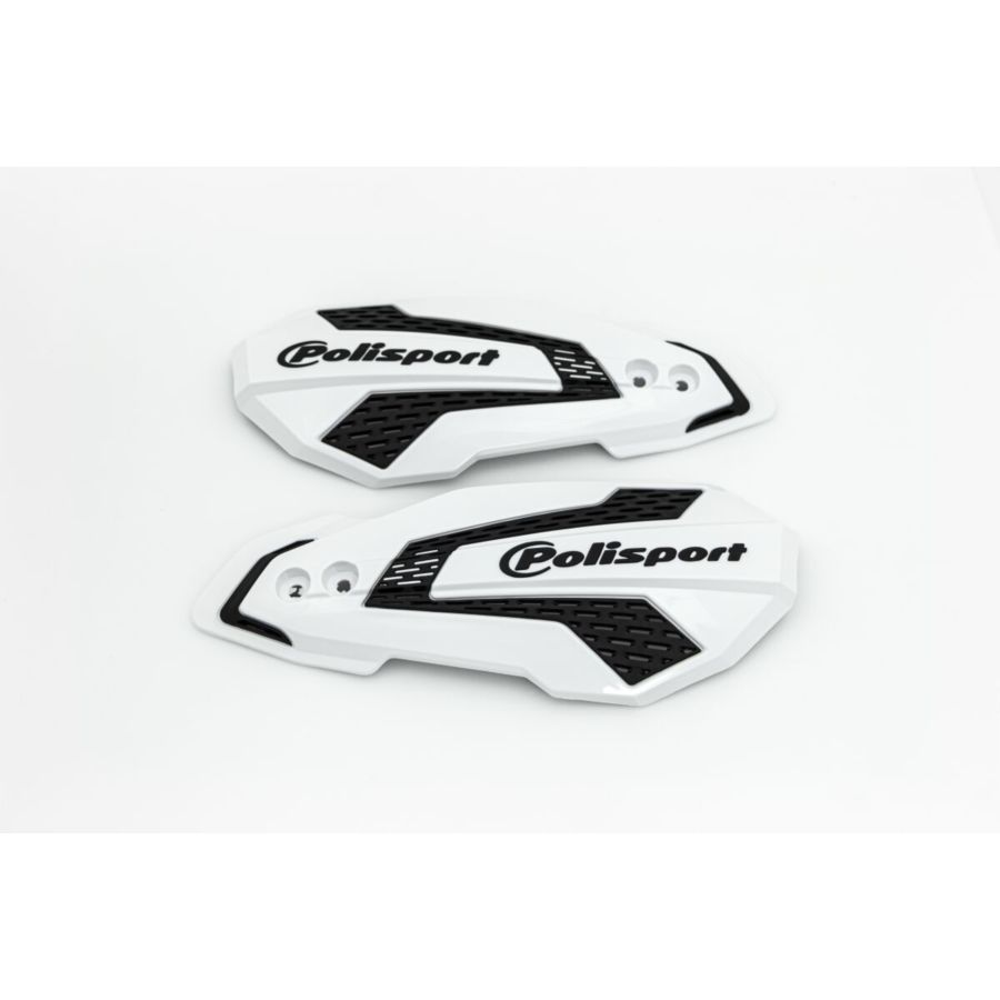 Owiewki handbarów POLISPORT MX FLOW white/black